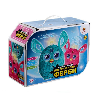 Игрушка ИНТЕРАКТИВНАЯ Фербик Свет+звук+запись+движение.